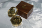 Bussola da Puntamento Stanley London 1917 in box legno
